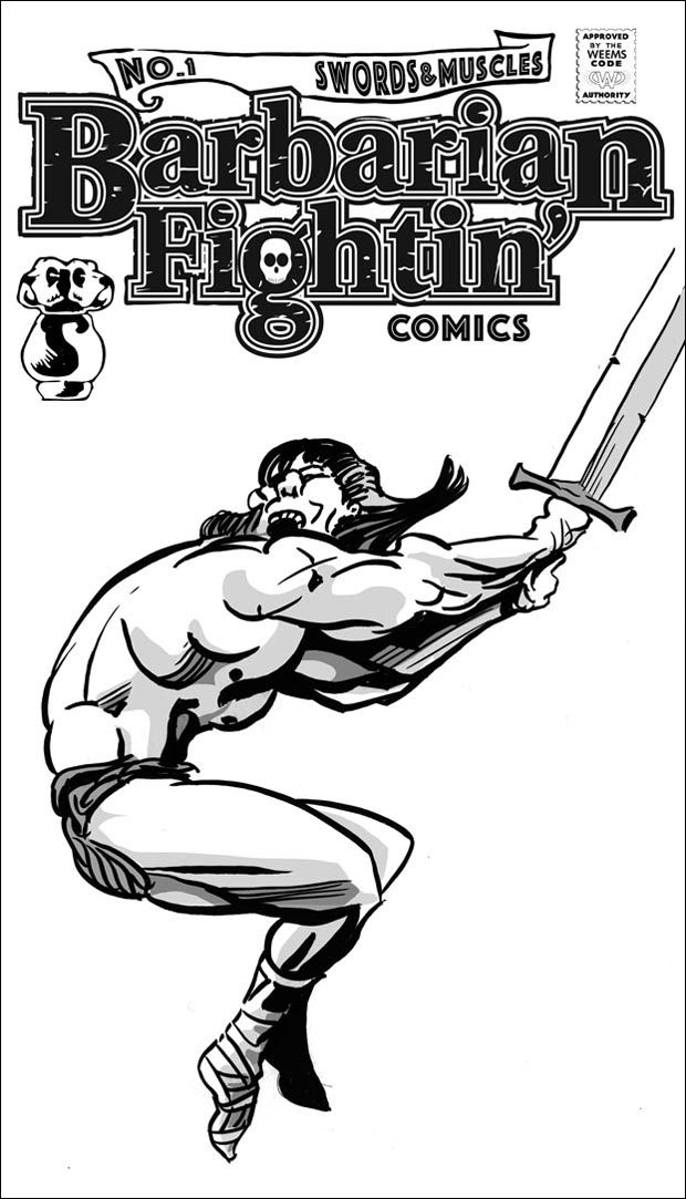Barbarian Fightin' Comics 